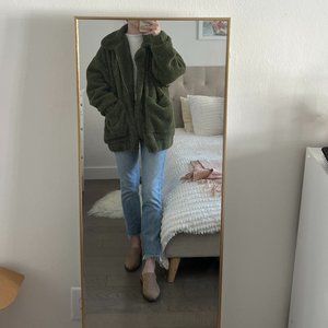 NEVER WORN Green I.AM.GIA Pixie Teddy Coat